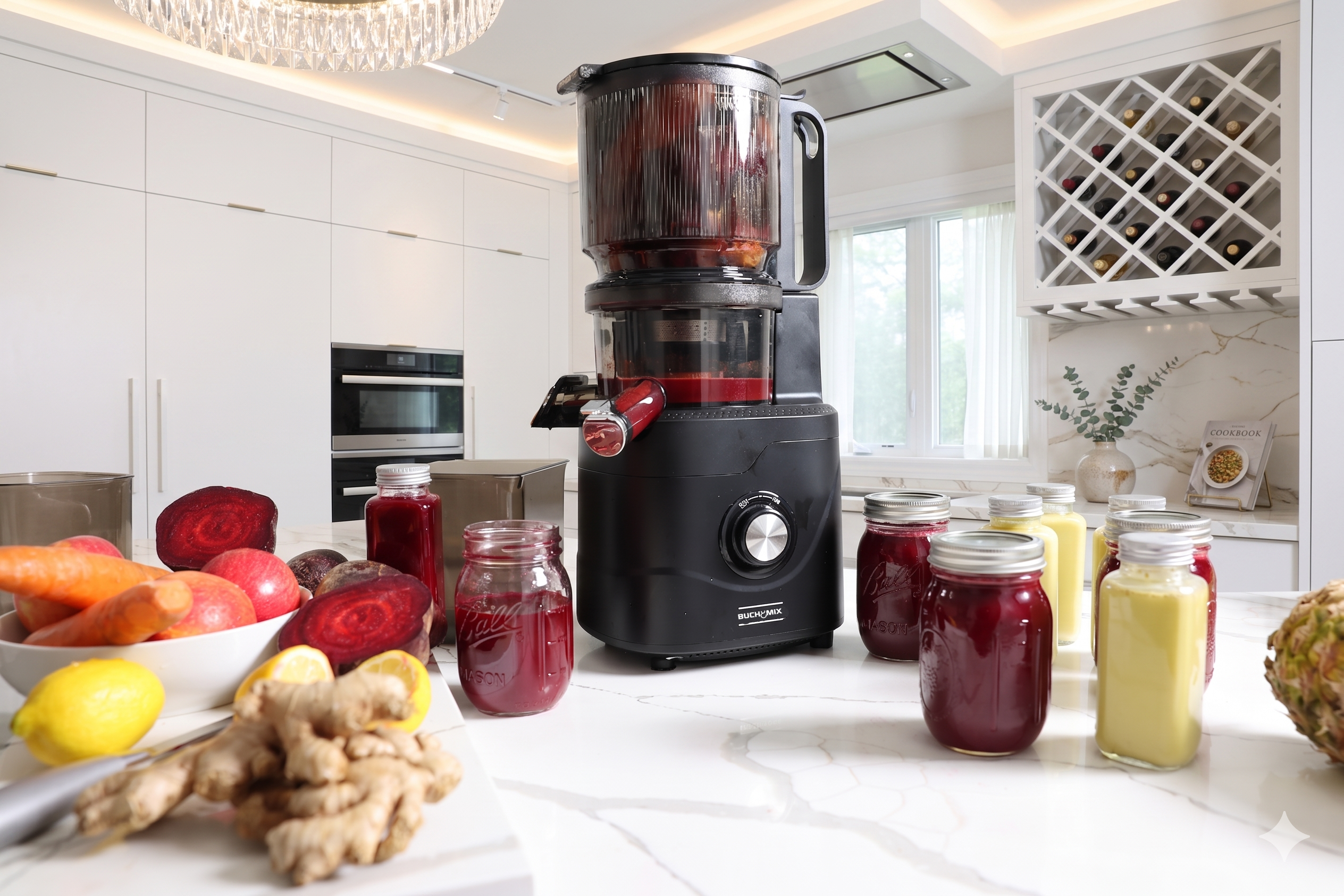 XL Capacity Hands Free High-Induction AC Motor Juicer -BJ23 -2026 Model