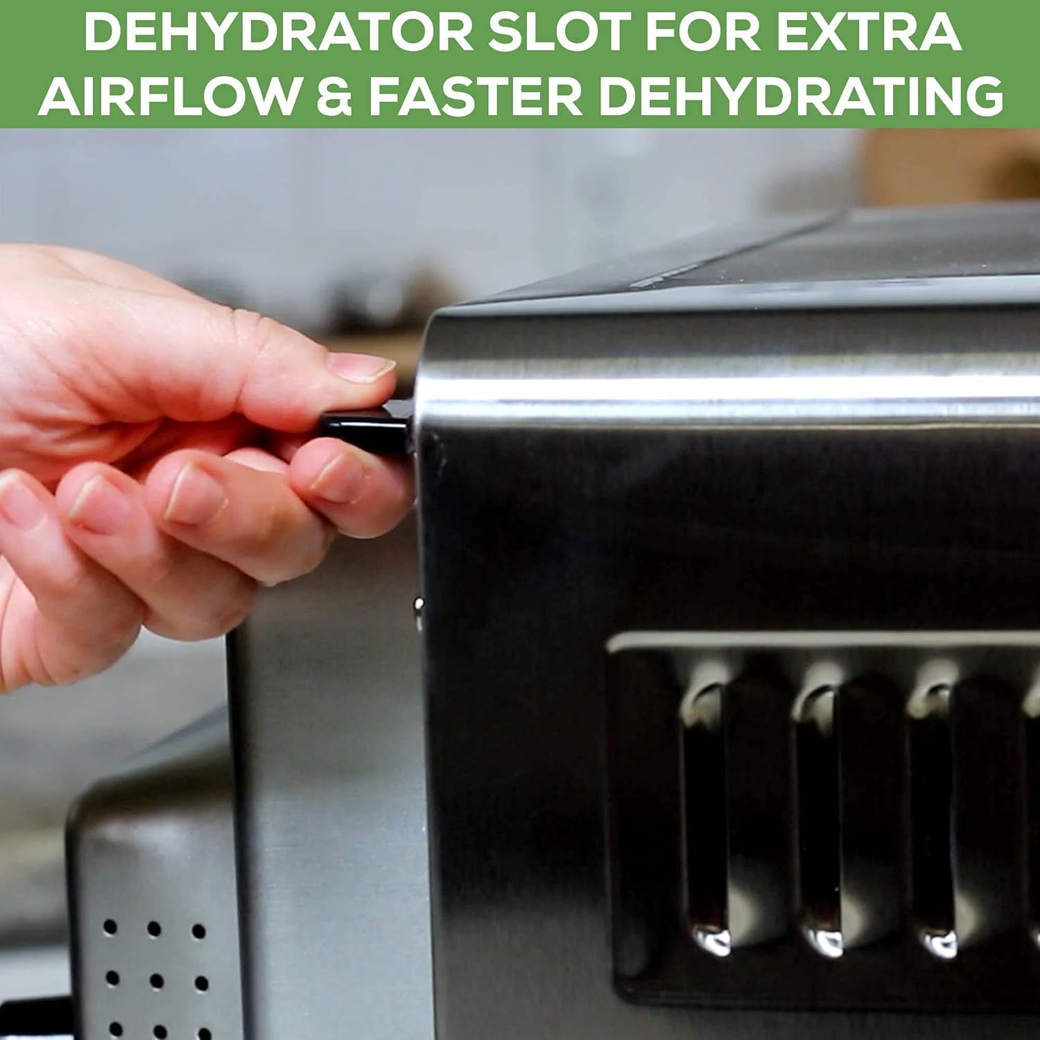 Large Capacity Professional Dehydrator &nbsp;&amp; Air Fryer Oven with 3D Heating Elements -25L