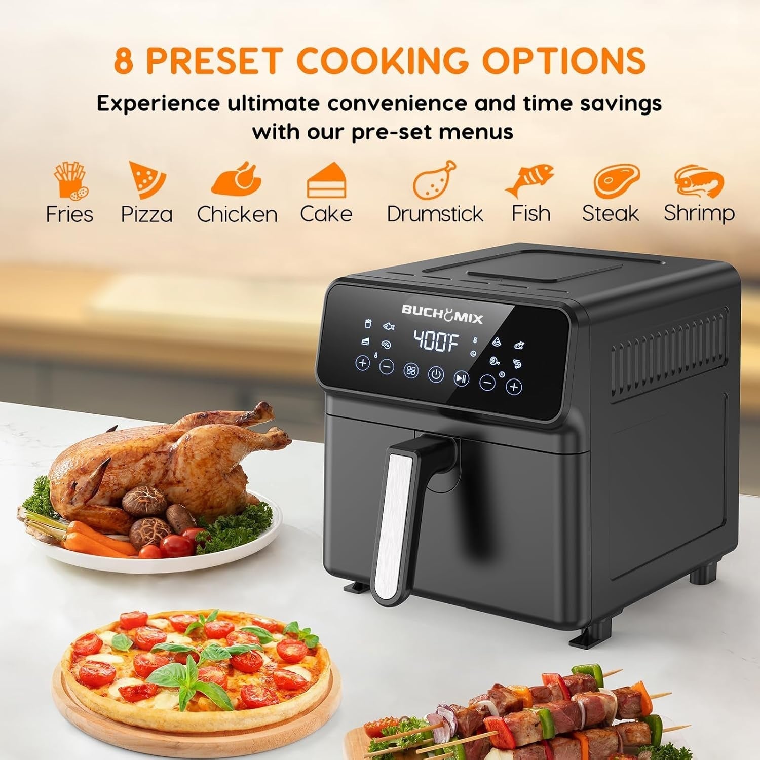 9L Large Capacity Digital Air fryer - Buchymix UK