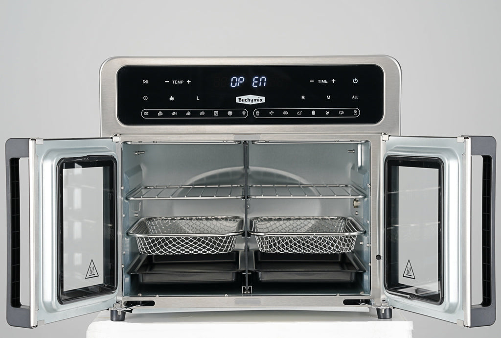 Large 24L Capacity Dual compartment Air fryer Oven