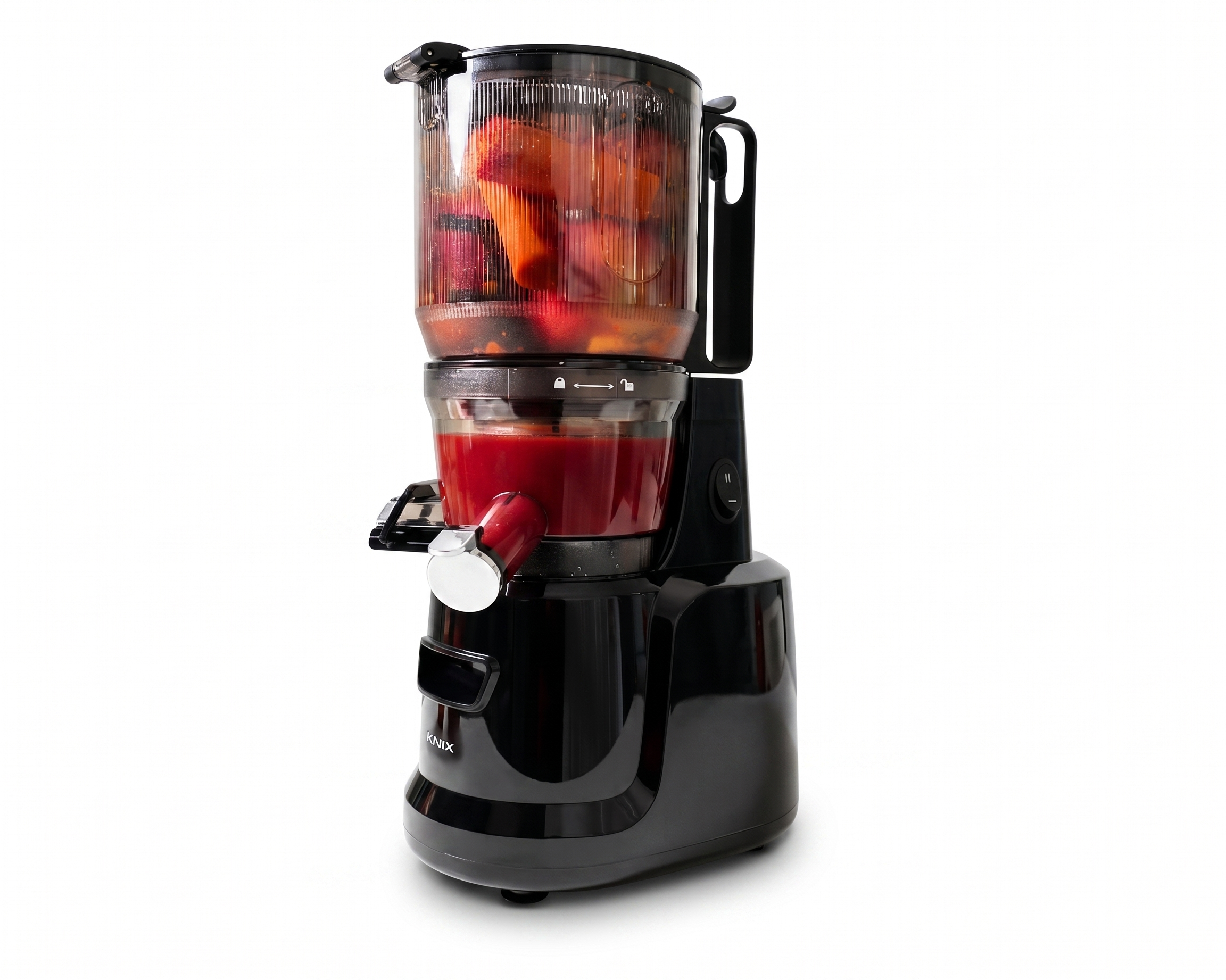 Hands Free Cold Pressed Batch Juicer With Heavy Duty Motor with Citrus Juicer