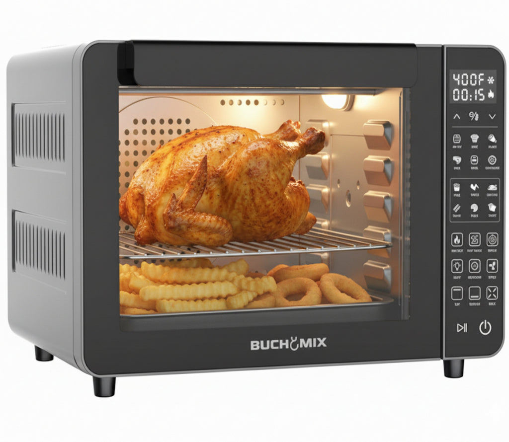 Large Capacity Professional Dehydrator &nbsp;&amp; Air Fryer Oven with 3D Heating Elements -25L