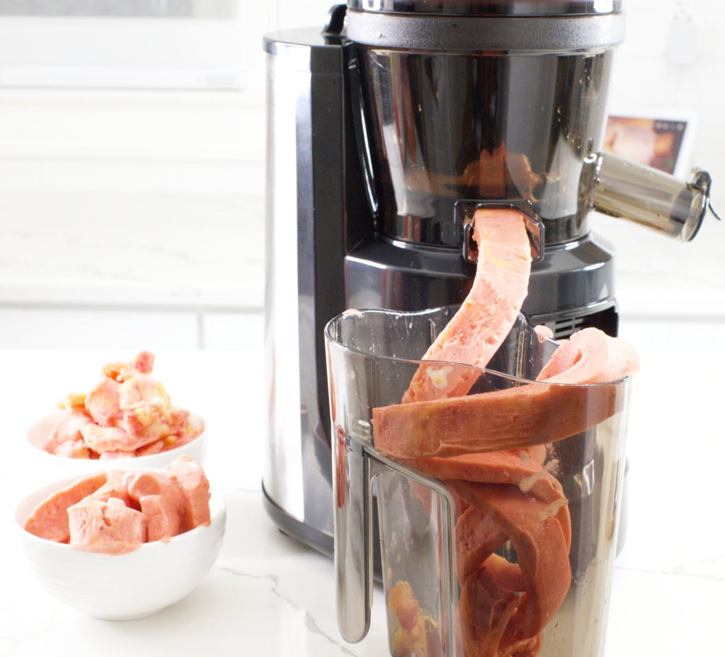 Multifunctional Hands Free Self Feeding Batch Juicer With Heavy Duty Motor - Buchymix UK