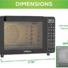 Upgraded All in one Large Capacity Professional Dehydrator  & Air Fryer Oven with 3D Heating Elements -24L - Image 11