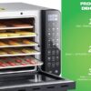 Upgraded All in one Large Capacity Professional Dehydrator  & Air Fryer Oven with 3D Heating Elements -24L - Image 9