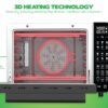 Upgraded All in one Large Capacity Professional Dehydrator  & Air Fryer Oven with 3D Heating Elements -24L - Image 10